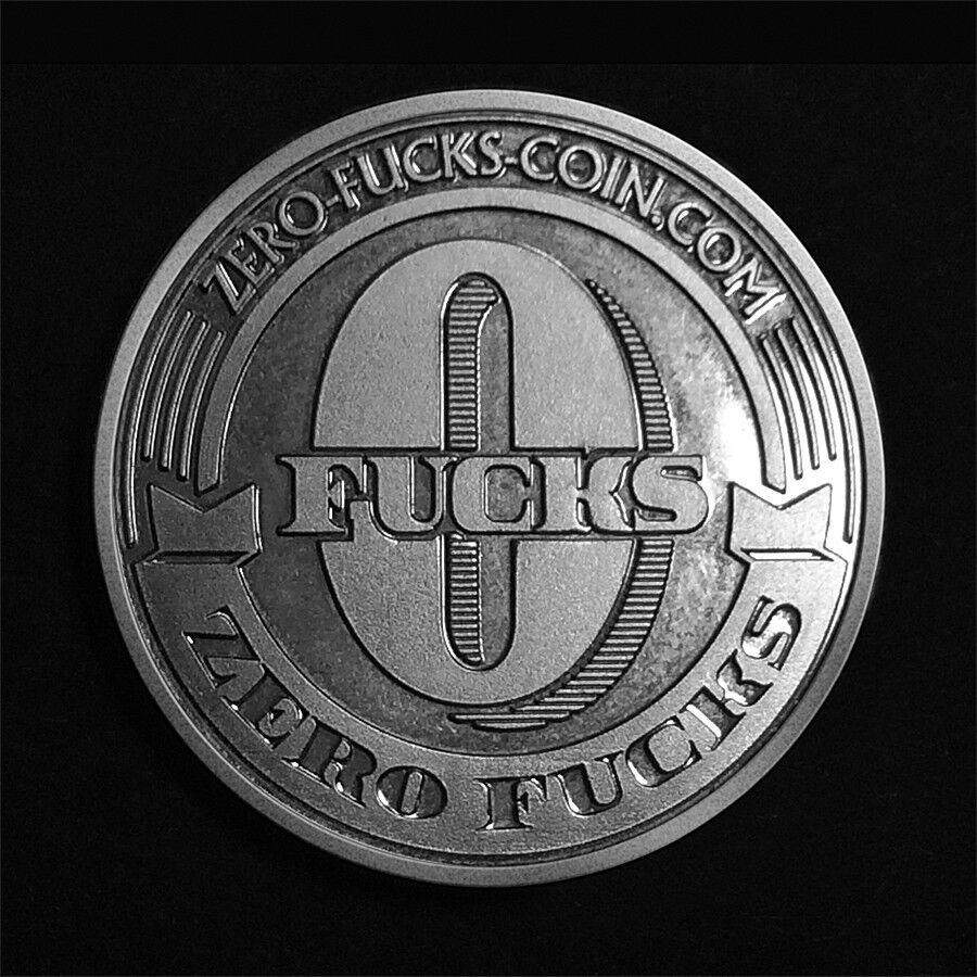 0 fucks coin by HeavyMetalGuy - Thingiverse