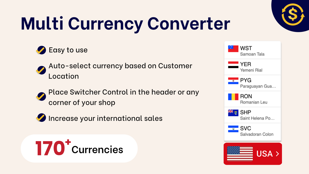 Top 10 Shopify Currency Converter Apps for Multi-Currency Sales - PickyStory