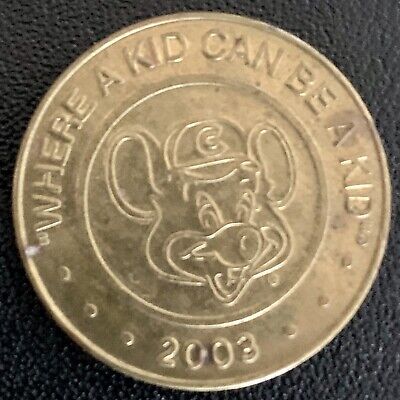 Token - Chuck E Cheese (with letter 