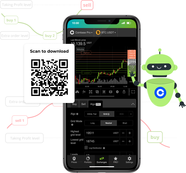 Free Coinbase Trading Bot - Automated Coinbase Trading and Copy Trading on Coinbase Exchange.