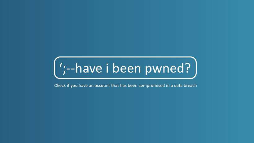 Should I use Have I been pwned (HIBP) ? - Vertex Cyber Security