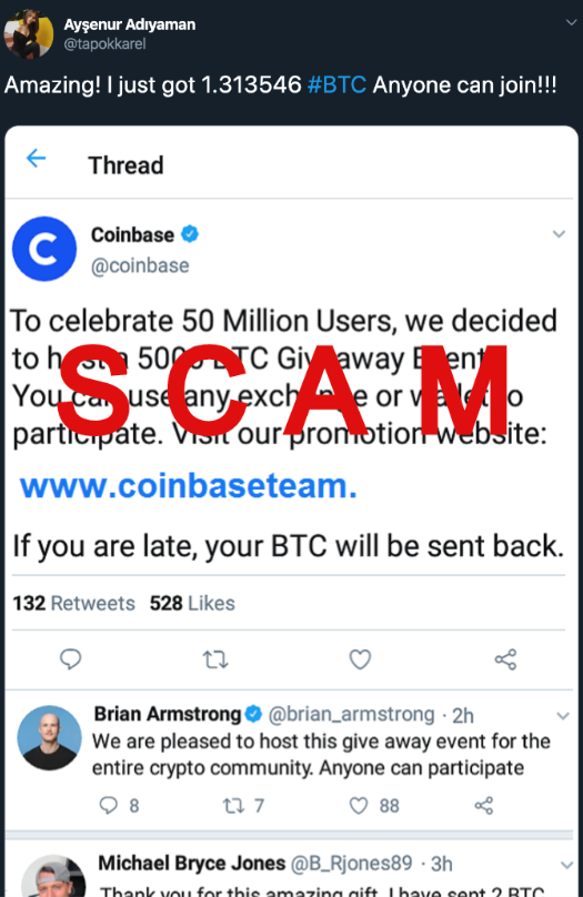 Latest Coinbase Phishing Scam is a Warning to Everyone