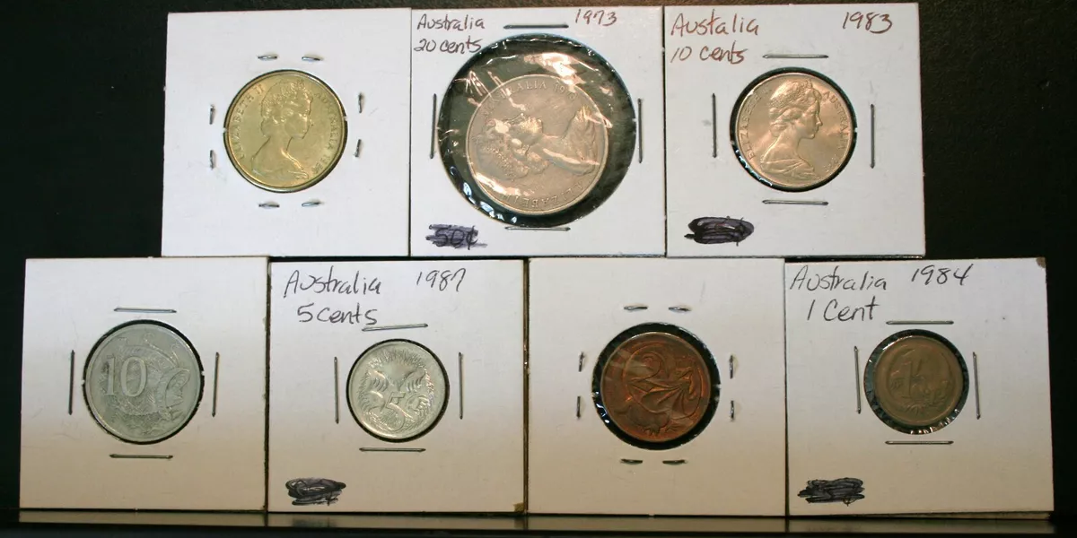 COINS AUSTRALIA RARE $ - PicClick AU