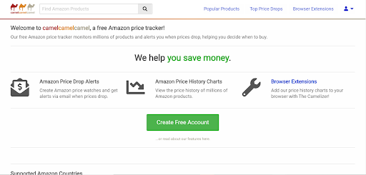 Price History and Price Tracker for Amazon, Flipkart & more