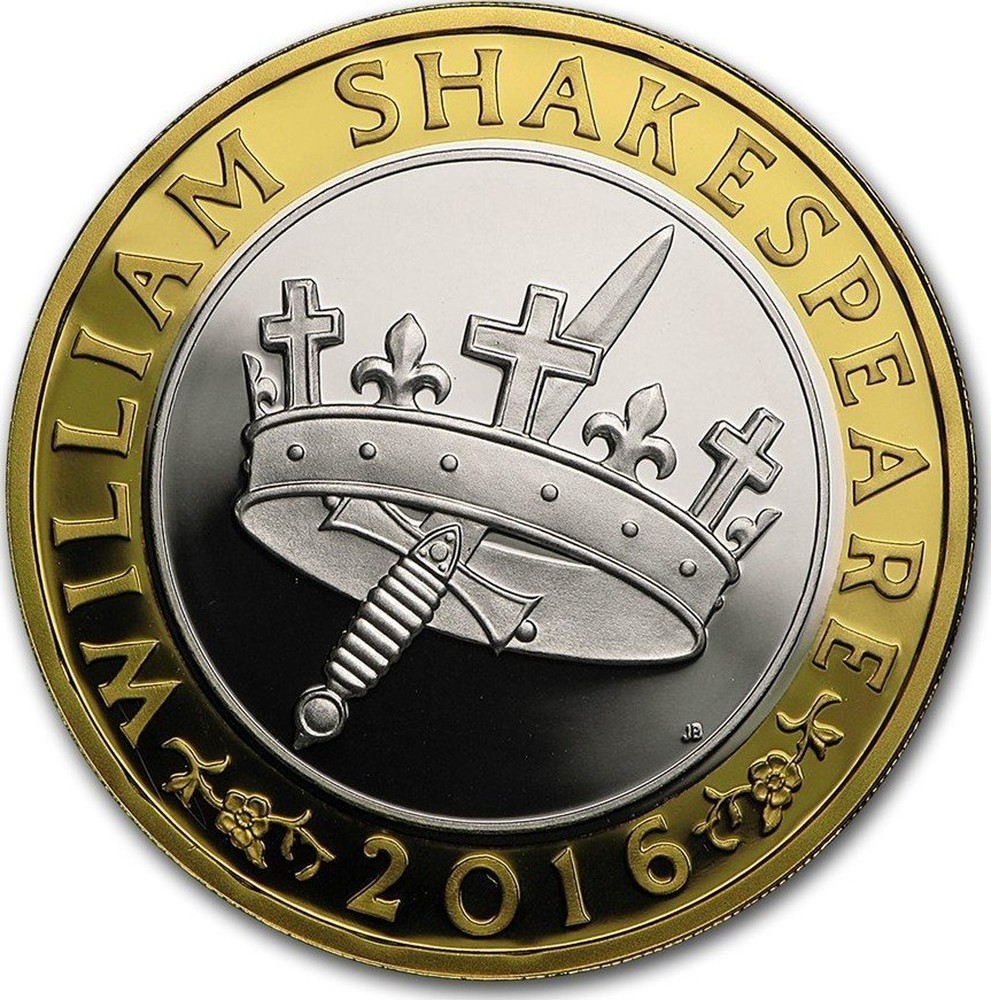 Two Pounds Shakespeare - Histories, Coin from United Kingdom - Online Coin Club