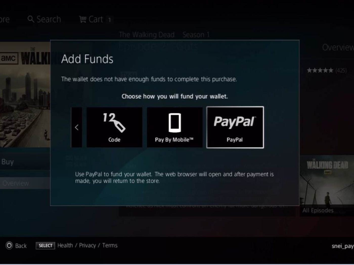 PlayStation®Store (Plus Branded) Gift Card