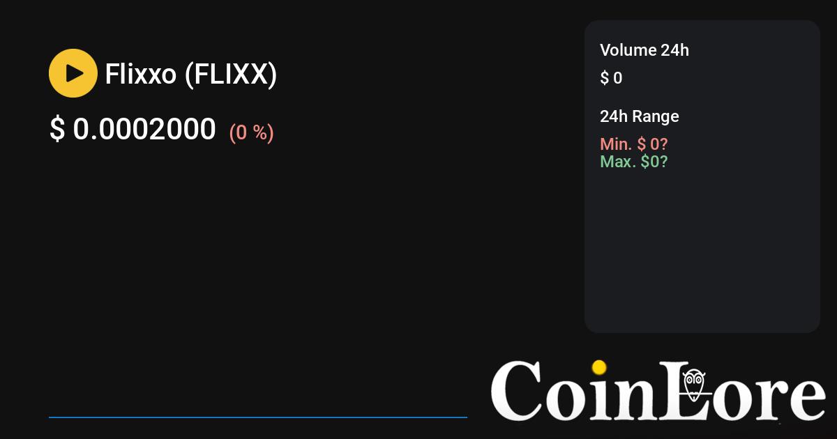 Flixxo Price USD ( Dollar ; %↑) - bymobile.ru