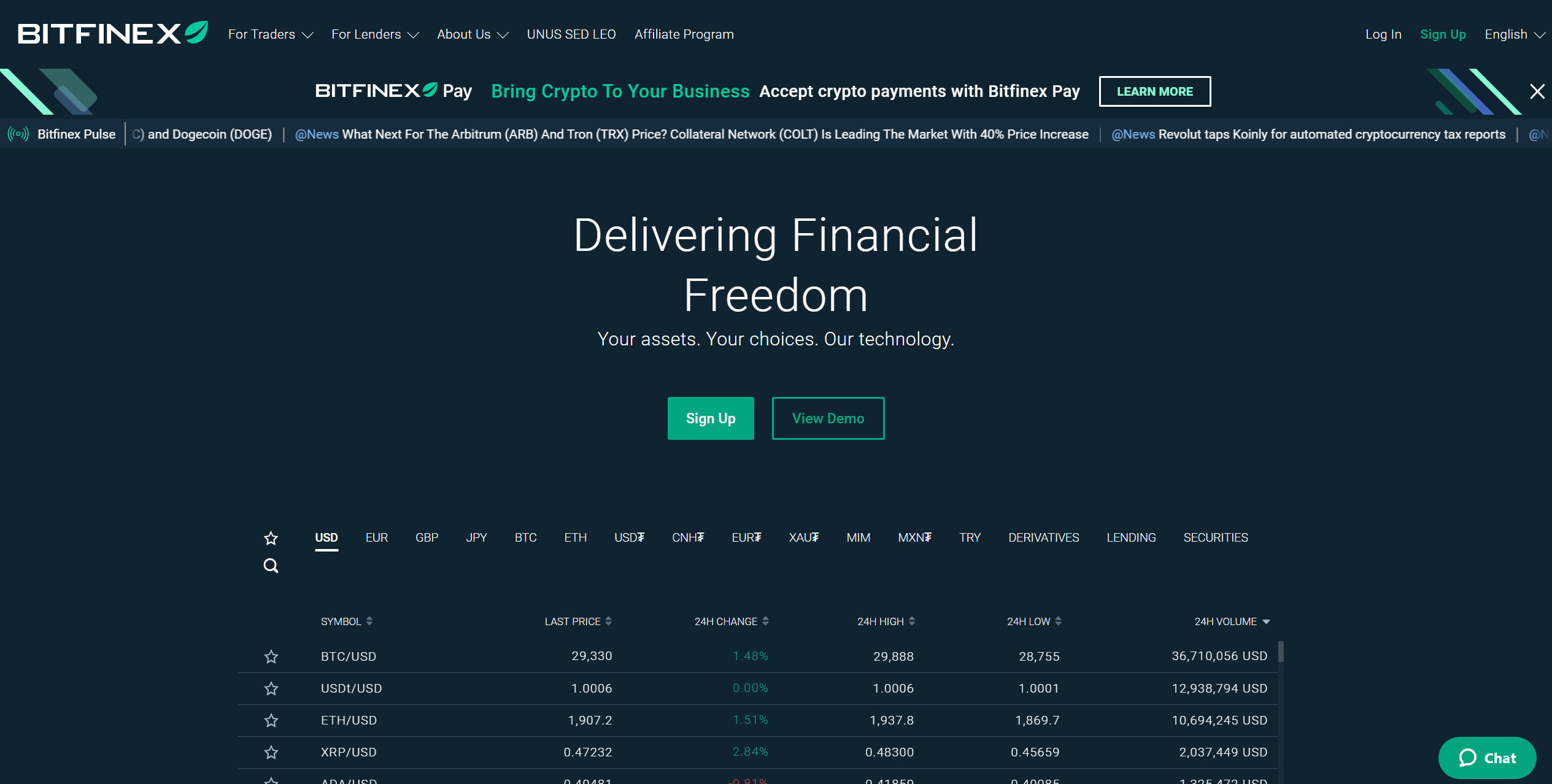 Bitfinex Trading Bot