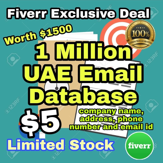 Best Bulk Email Marketing Database in Dubai, UAE and Abu Dhabi - D4B