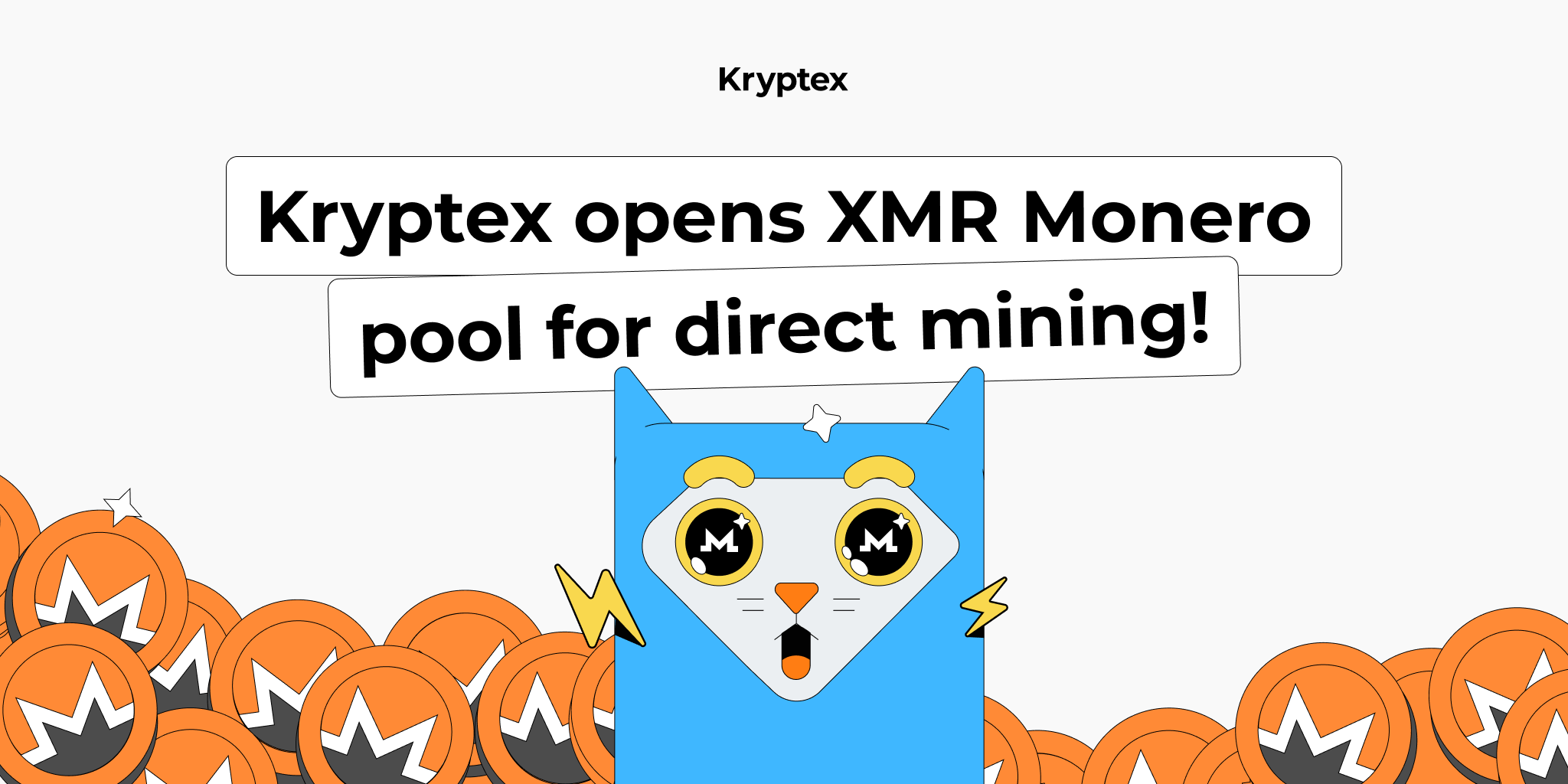 Kryptex opens XMR Monero pool for direct mining! | Kryptex