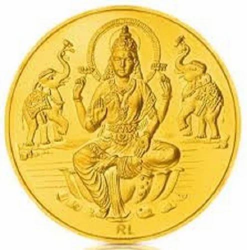 Shinedove - 1 GM Gold Coin with Lakshmi Devi Motif