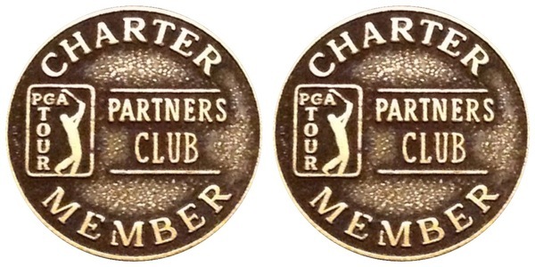 PGA Tour Golf Charter Member Palm Beach Florida Partners Club Coin Token Bronze - PornGW