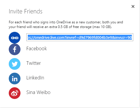 OneDrive Referral Bonus of an additional 5GB free - Microsoft Community