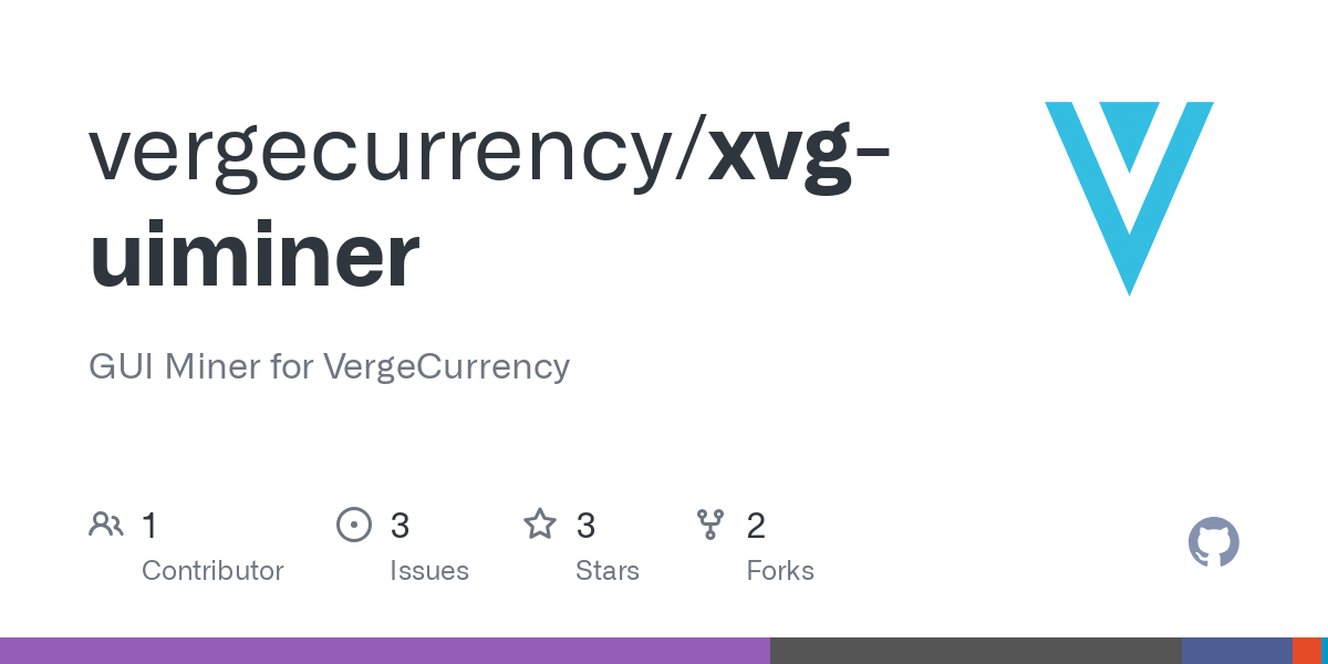 GitHub - vergecurrency/xvg-uiminer: GUI Miner for VergeCurrency