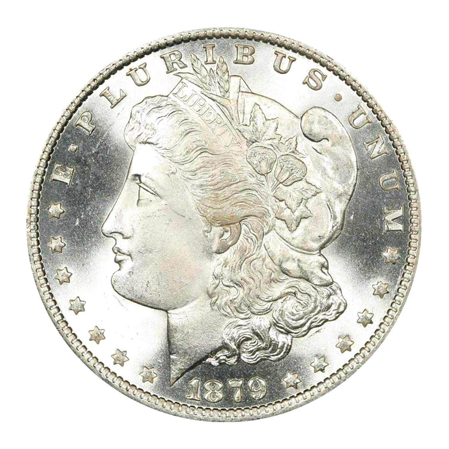 Morgan Silver Dollar (Extremely Fine to Almost Uncirculated) - Currency and Coin