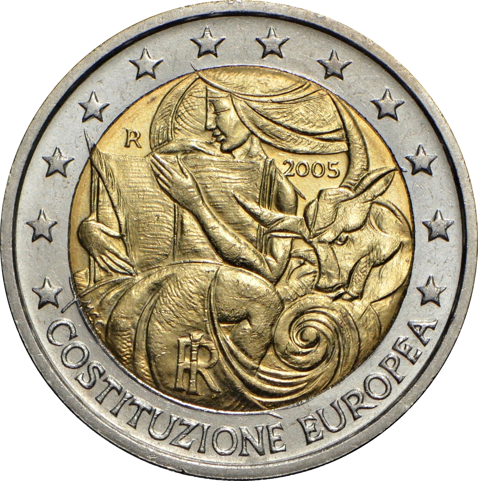 Italy 2 Euro Leonardo da Vinci - Special 2 euro coins | Eurocoinhouse