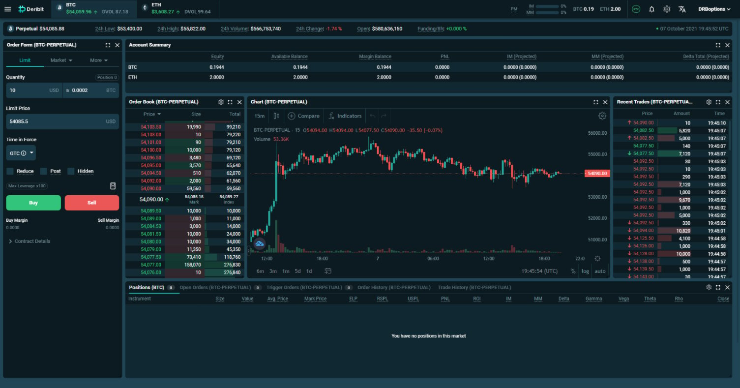 Deribit Review Crypto Exchange Rates And Fees