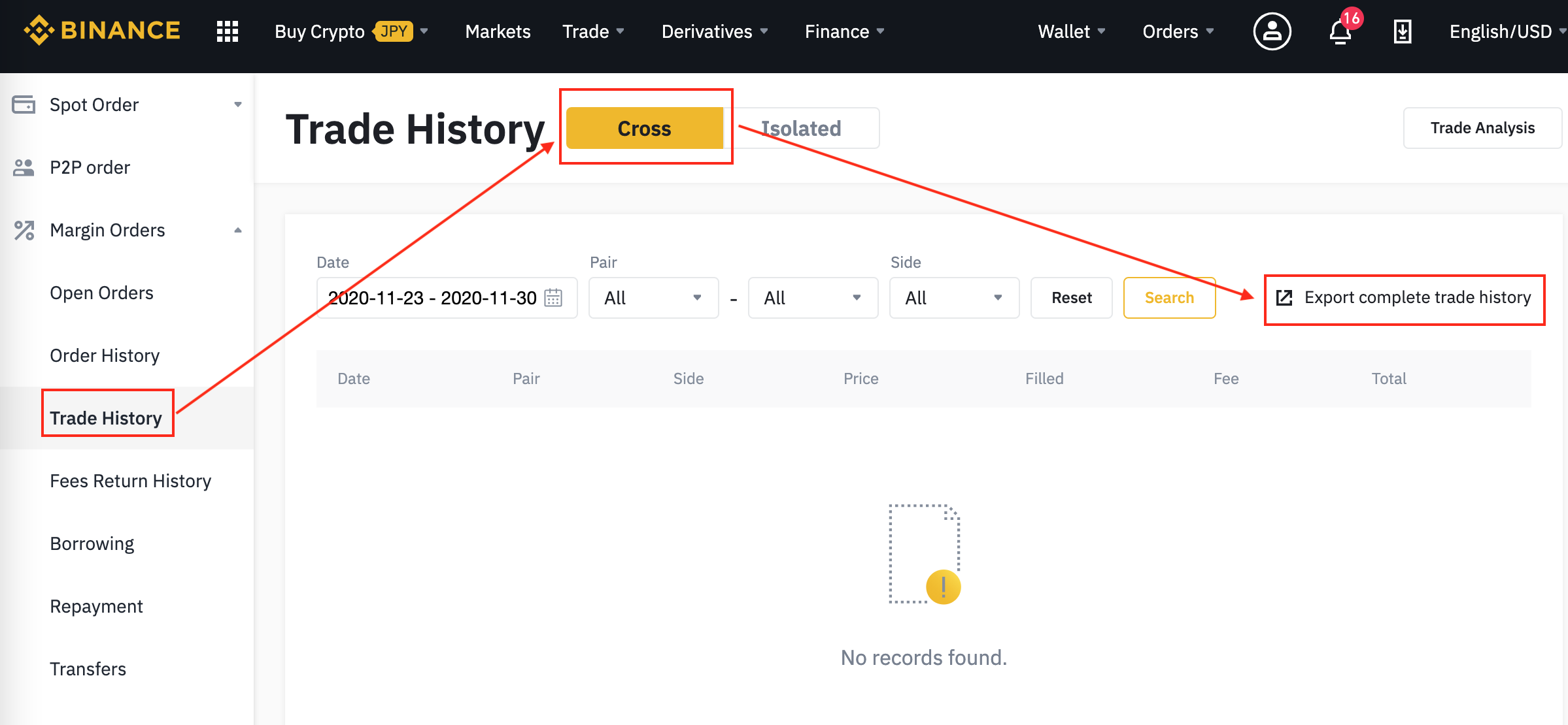 Viable way to get trade history via REST API? - Spot/Margin API - Binance Developer Community