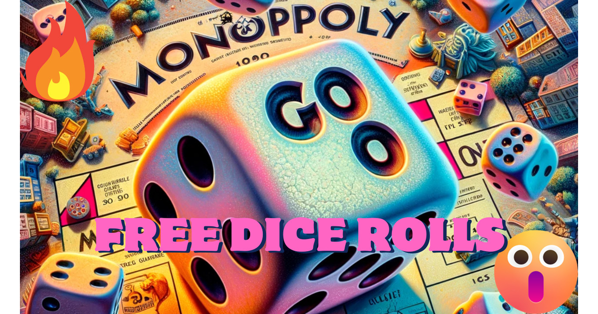 How to redeem free dice with links in Monopoly GO!