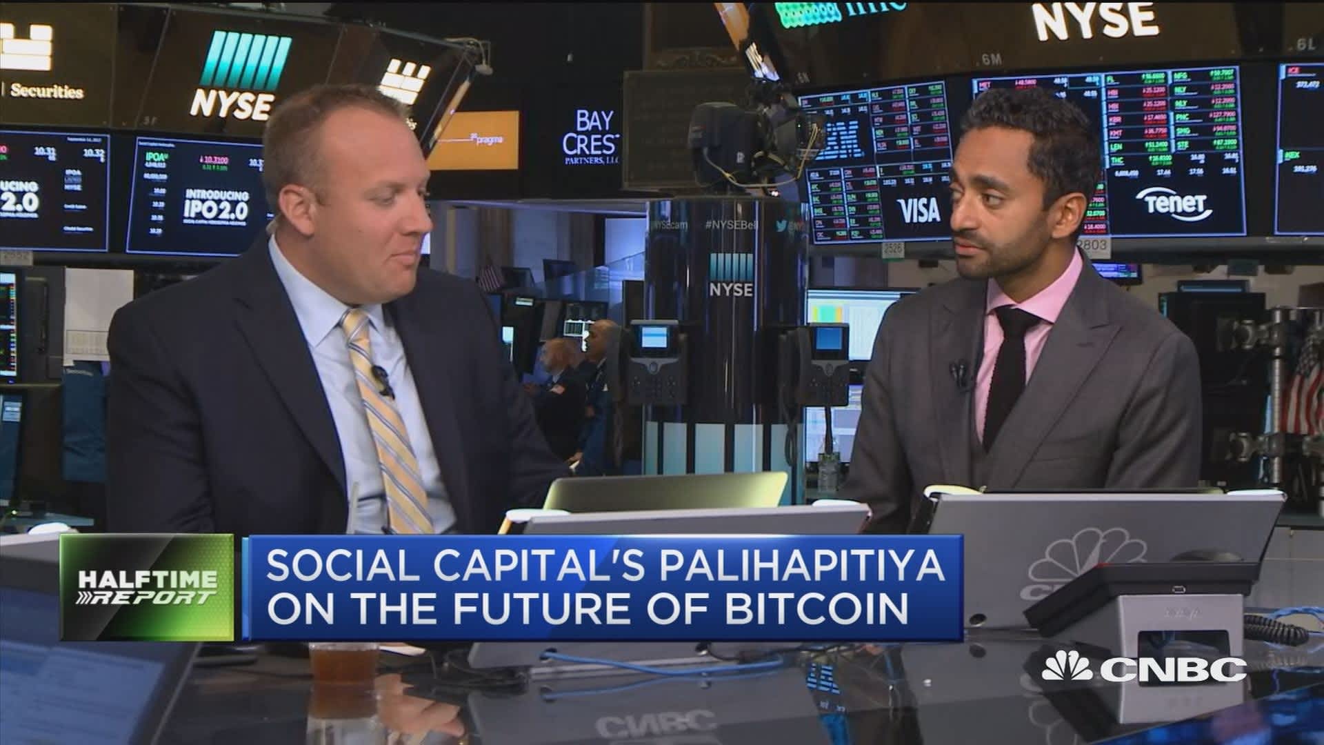 Chamath Palihapitiya Says He's Put Hundreds of Millions Into Bitcoin