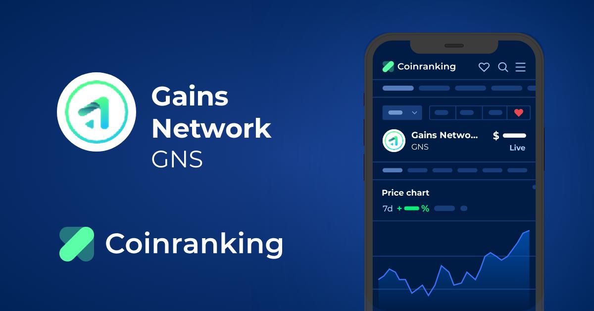 Gains Network Price Today - GNS Price Chart & Market Cap | CoinCodex