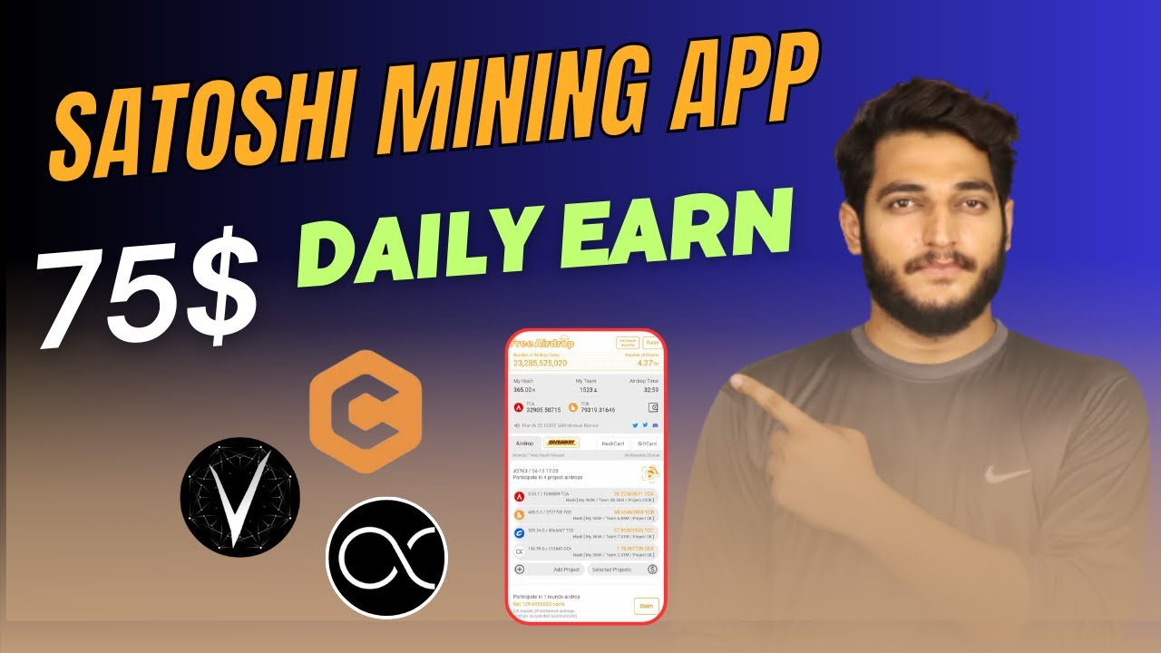 Download Bitcoin Miner App - Get Free Satoshi & BTC android on PC