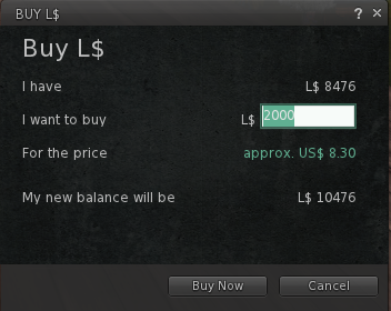 Help regarding buying lindens. - Linden Dollars (L$) - Second Life Community