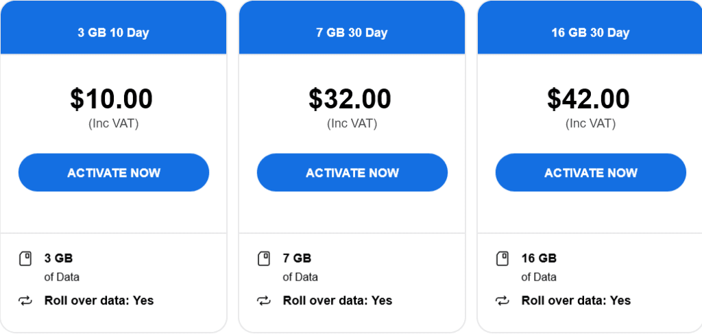 Cellular Voice & Data Service