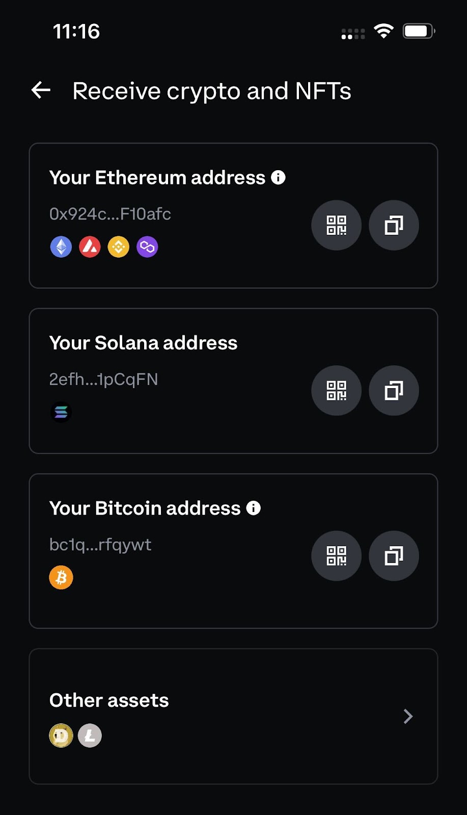 Bitcoin receiving addresses are not changing? - Coinbase Wallet - Coinbase Cloud Forum