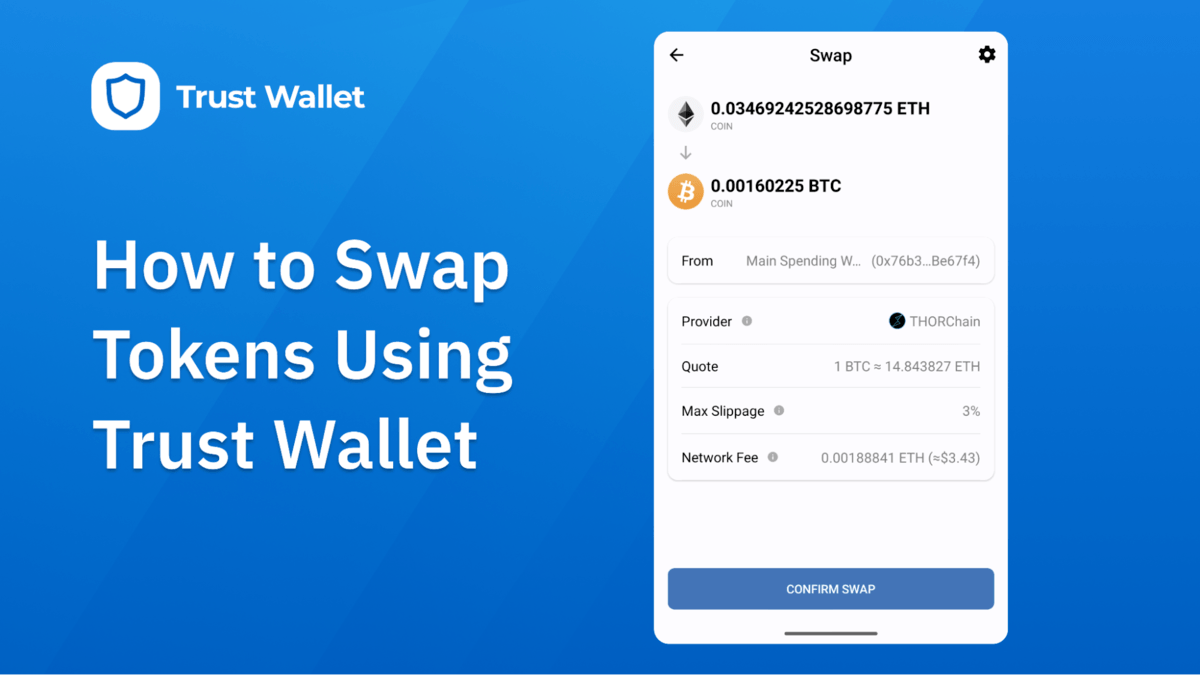 How to Swap Tokens in Trust Wallet: A Visual Guide | Trust