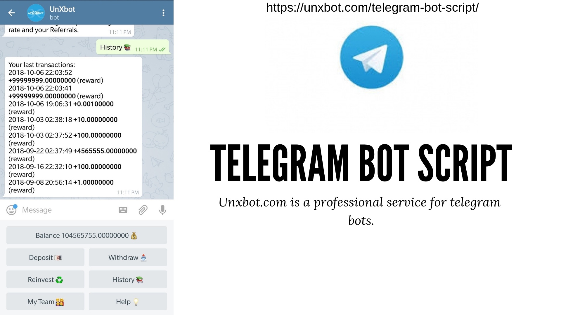 Telegram investment bot Script - Telegram Hyip Bot Script