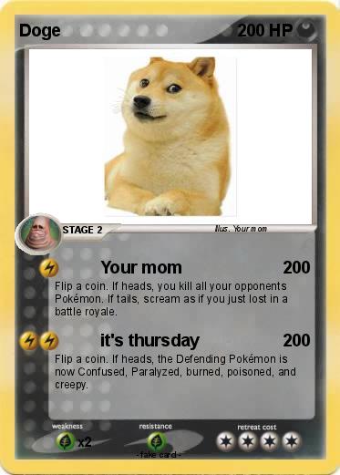 Doge Trading Card's Code & Price - RblxTrade