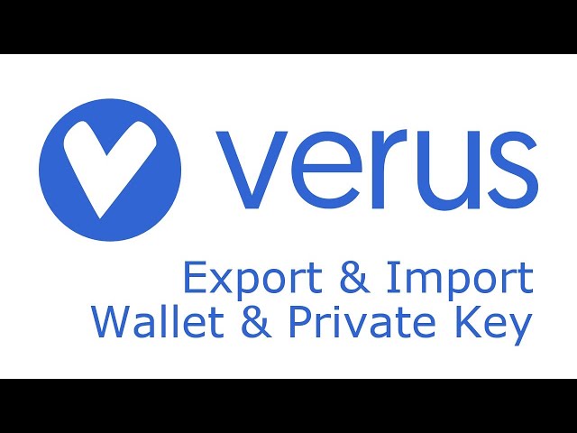 Verus Coin Wiki