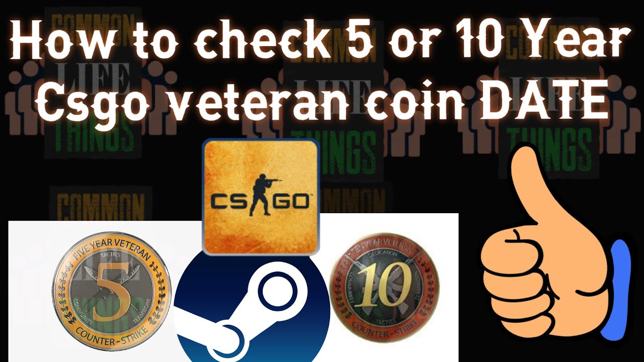 Csgo OLD account with 5 years veteran coin and 13 years steam badge