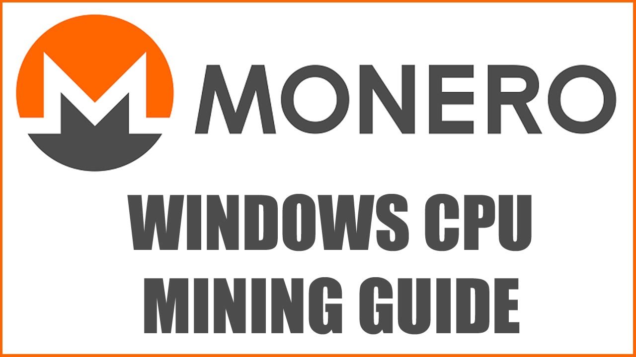 Mining Monero: Step-by-Step Guide To XMR CPU Setup | RandomX