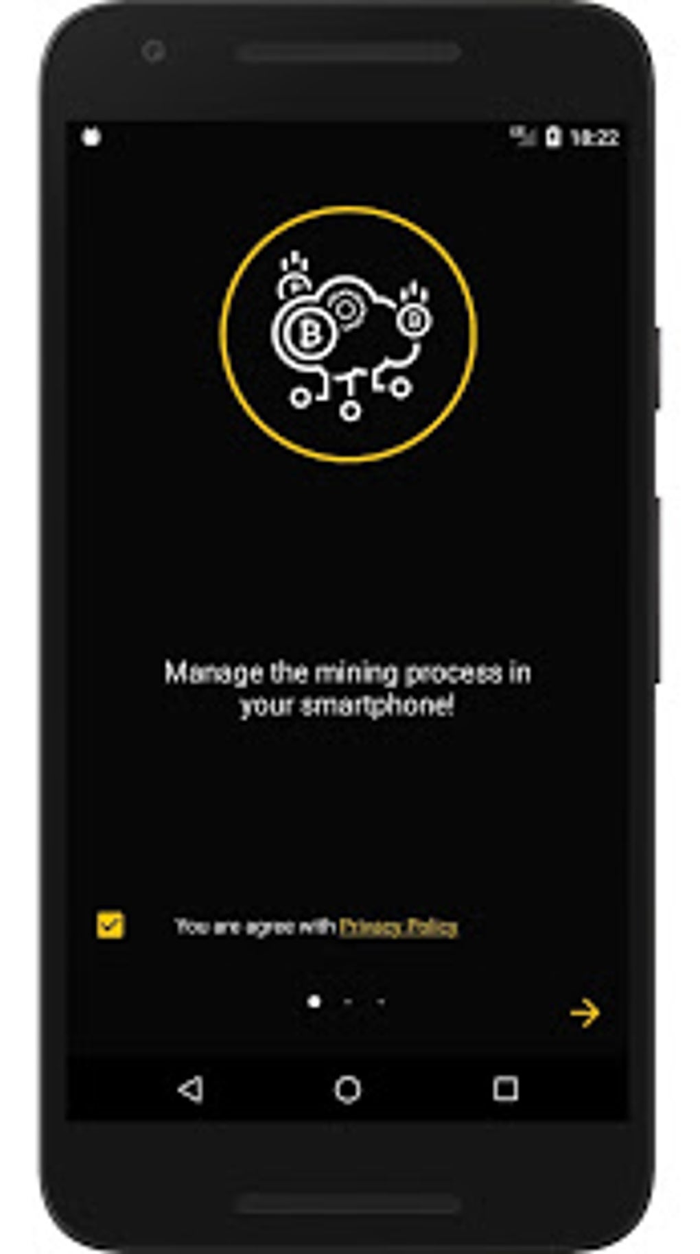 Download Bitcoin Mobile Miner - Simple Android Mining APK original App.