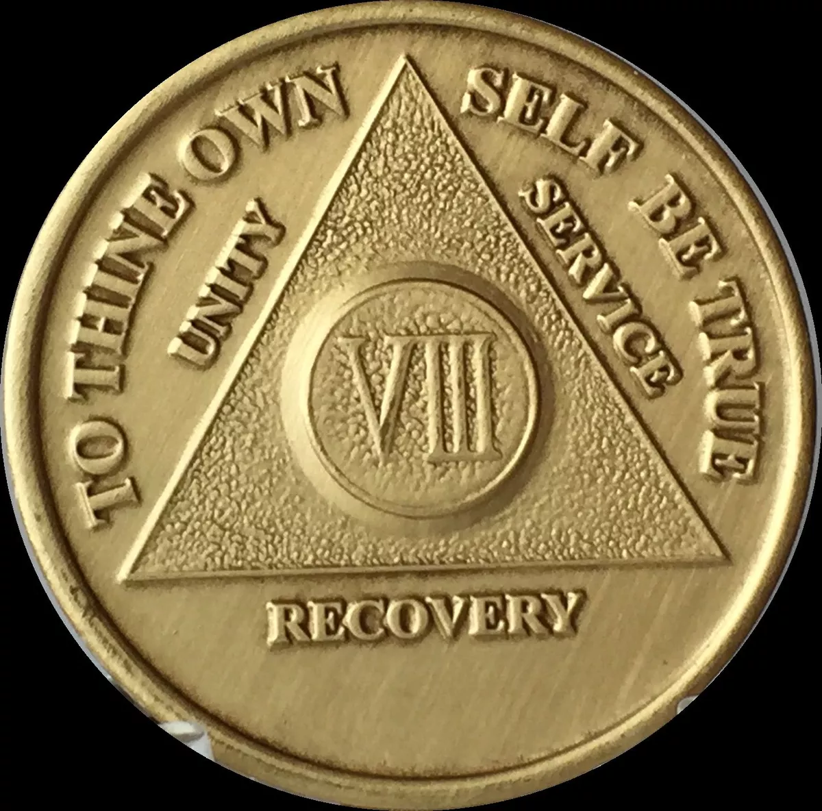 8 Month AA Sobriety Chip | MC8M