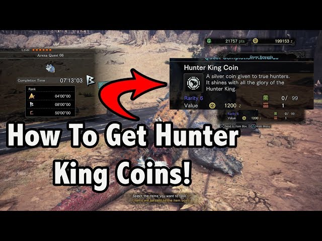 Hunter King Coin - MH:World - Kiranico - Monster Hunter World: Iceborne Database