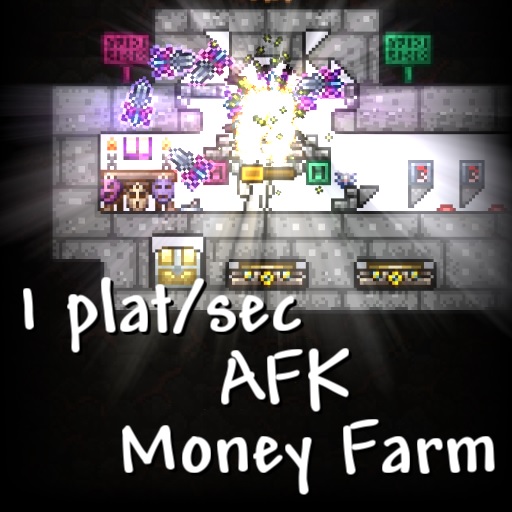 1 plat/sec AFK Money Farm - Skymods