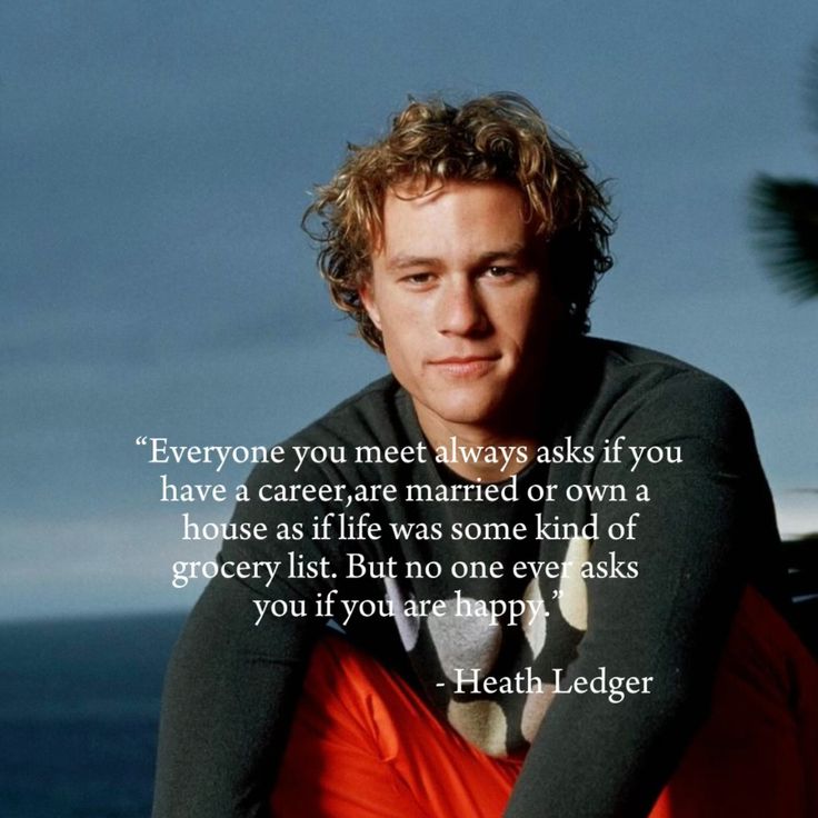 6 Great Quotes from Actor Heath Ledger - History In Memes