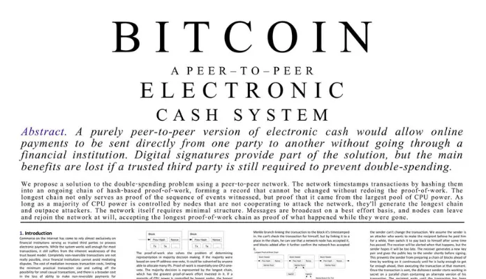 ‎Bitcoin: A Peer-to-Peer Electronic Cash System by Satoshi Nakamoto (audiobook) - Apple Books