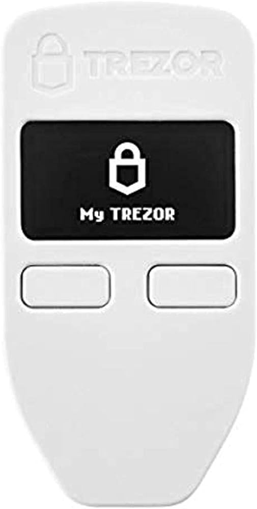 Trezor Model One White - Hardware wallet - Trezor Official Partner - bymobile.ru