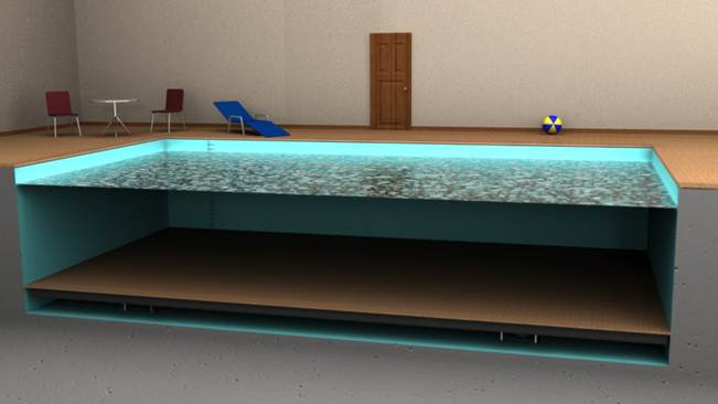 Movable swimming Pool Floor Manufacturer - EWAC Medical