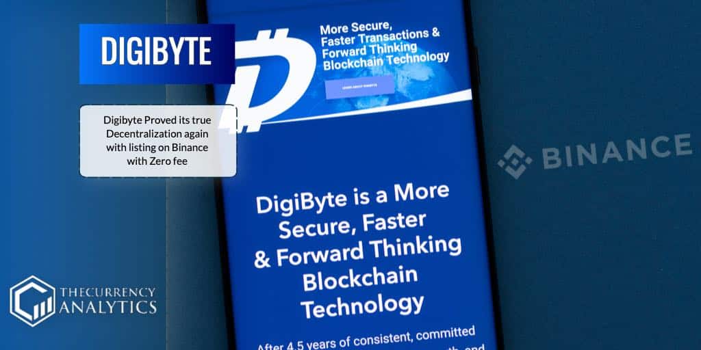 After Initially Asking for $, Binance Finally Lists Digibyte (DGB) For No Fee