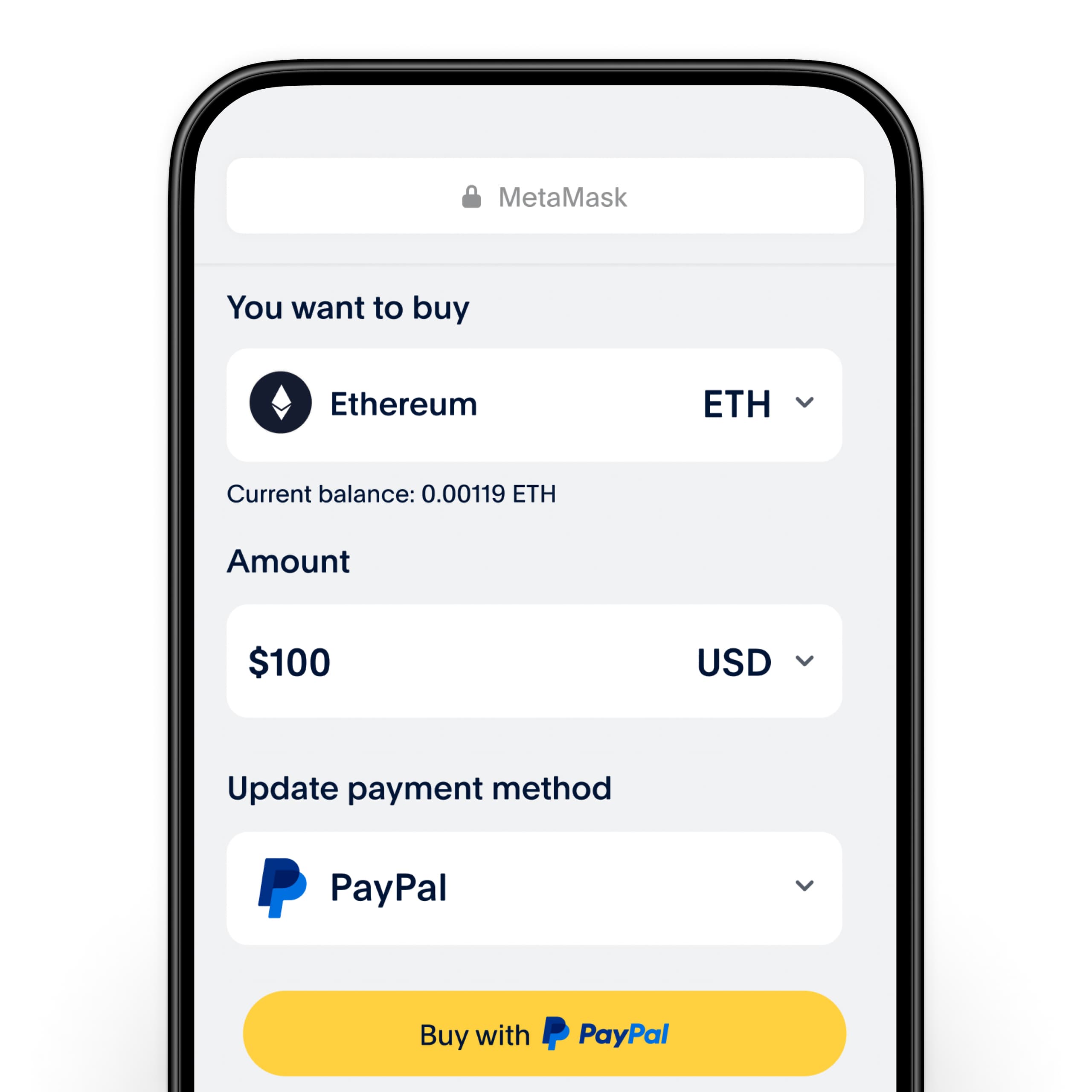 How to Buy Ethereum with PayPal in ? | CoinCodex