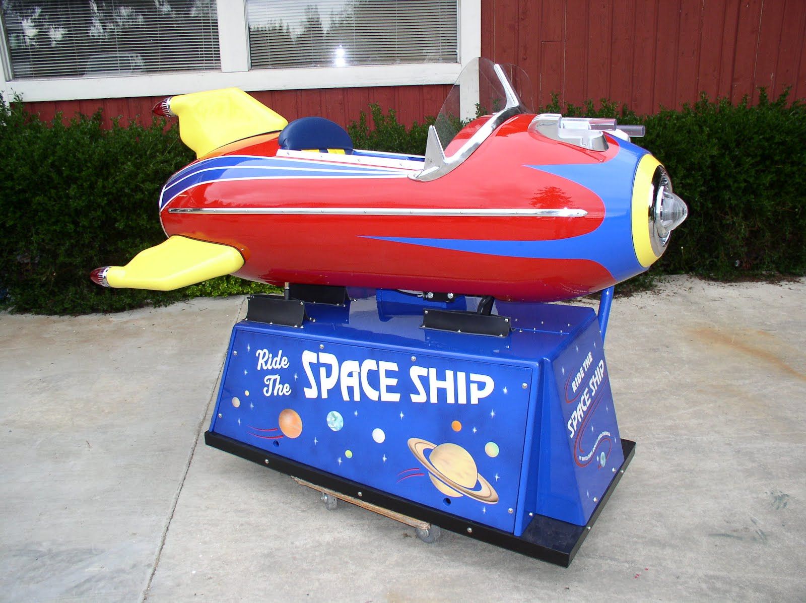 COIN-OP ROCKET SHIP in COIN-OP KIDDIE RIDES