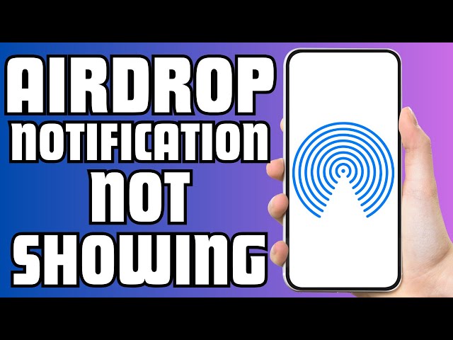 6 Solutions to AirDrop not Showing Up on iPhone 15/14/13/12/11