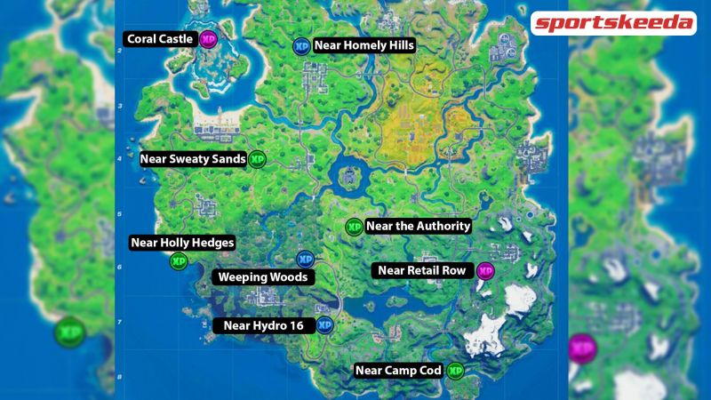 Fortnite: Where To Find All Week 15 XP Coins