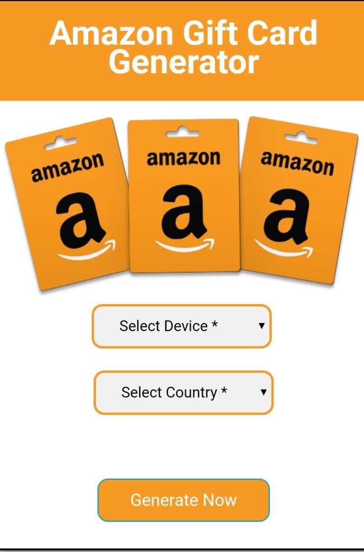 Amazon Codes Generator