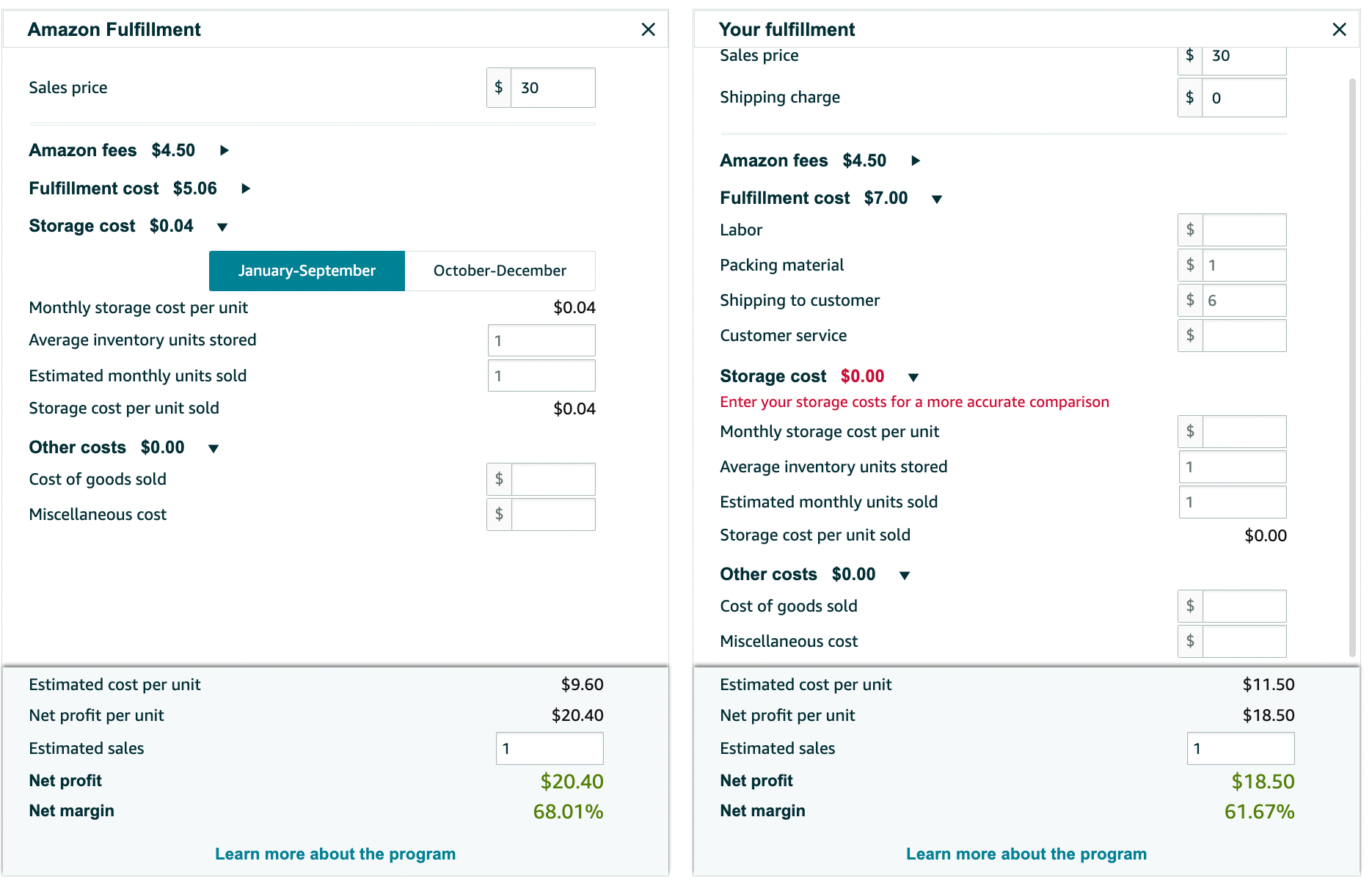 Calculate Full Amazon FBA Fees & Costs for Sellers []